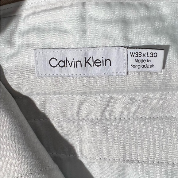 NEW Calvin Klein Men's Modern Stretch Wrinkle Resistant Chino Pants in Slim Fit - Picture 7 of 12